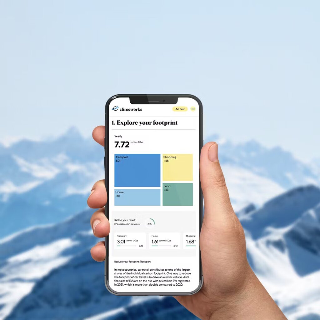Calculate then remove your carbon footprint