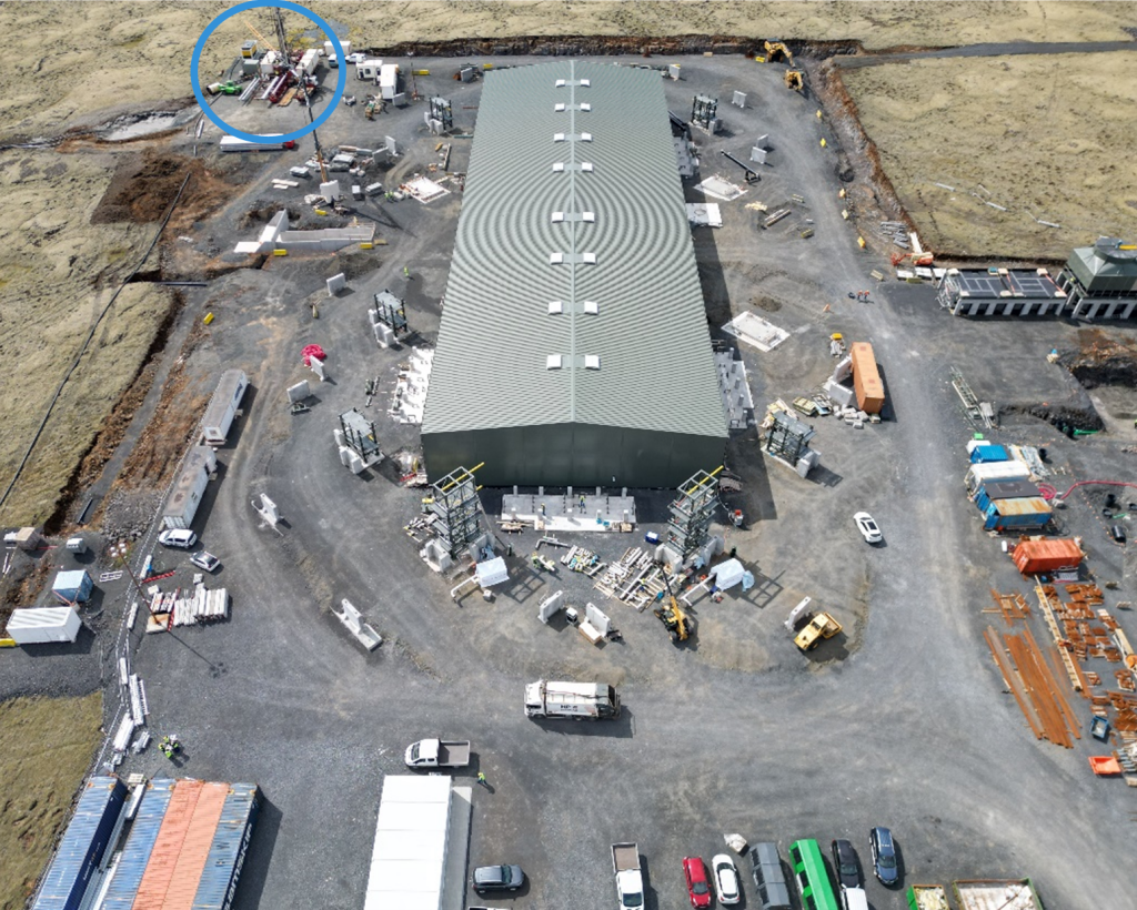 Mammoth process hall under construction