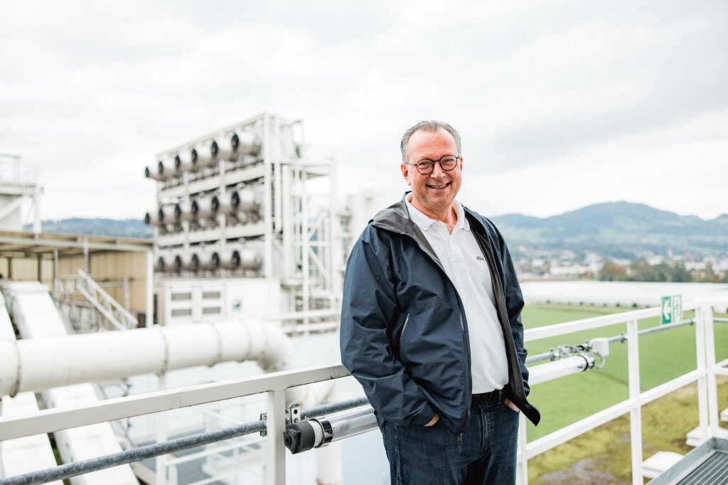 Climeworks' CIO, Valentijn Bonger