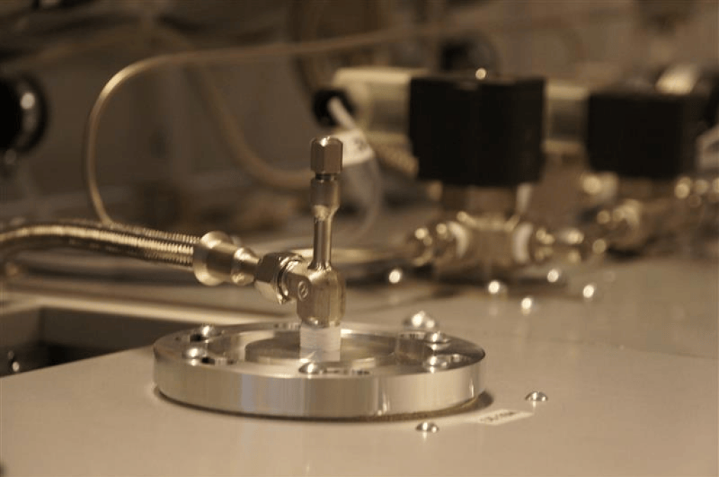 Milligrams: lab reactor in Zurich, Switzerland.