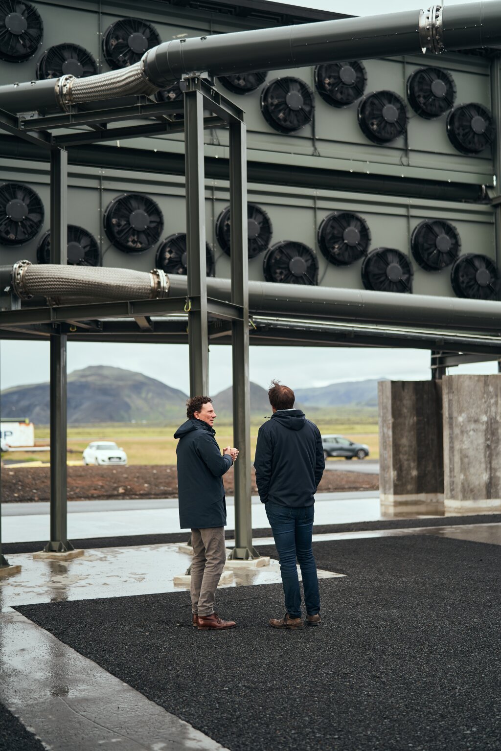 Jan Wurzbacher and Christoph Gebal at Climeworks' Orca plant.jpg